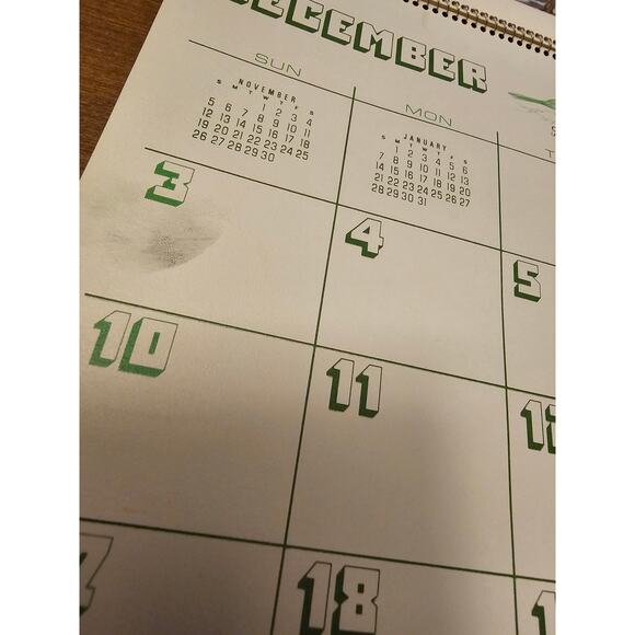 1978 Vintage Remington Dupont Calendar Hunting and Wildlife Memorabilia - Picture 4 of 7